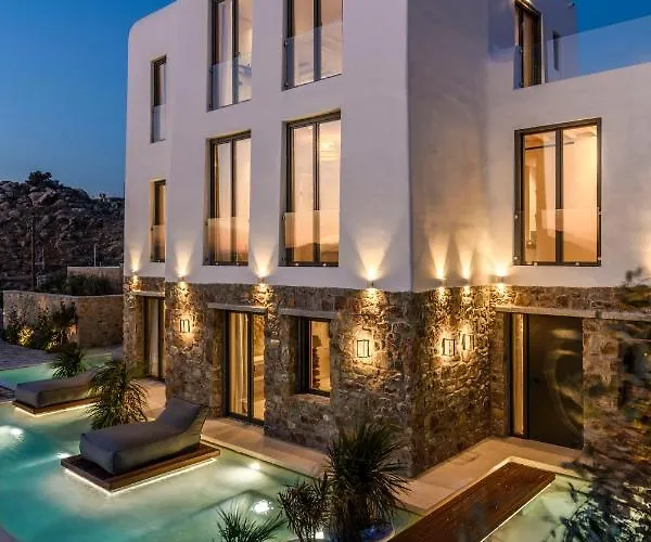 别墅 Muse Mansion Mykonos 奥诺斯