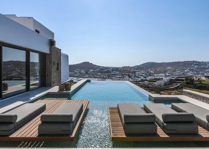 别墅 Muse Mansion Mykonos 奥诺斯